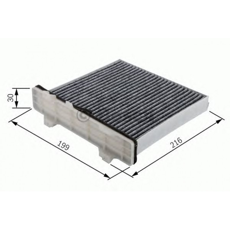 1987432426 BOSCH Фільтр салону R2426 — фото товара