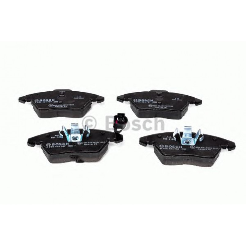0986424797 BOSCH Гальмівні колодки до дисків BP938 — фото товара №1