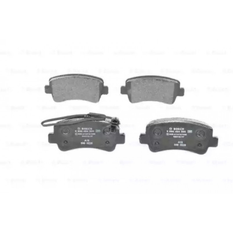 0986494500 BOSCH Гальмівні колодки до дисків BP1419 — фото товара №4