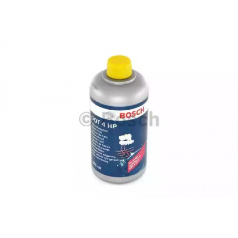 1987479112 BOSCH Гальмівна рідина DOT4 HP 0,5L — фото товара №2