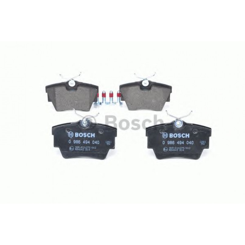 0986494040 BOSCH Гальмівні колодки до дисків BP378 — фото товара №3