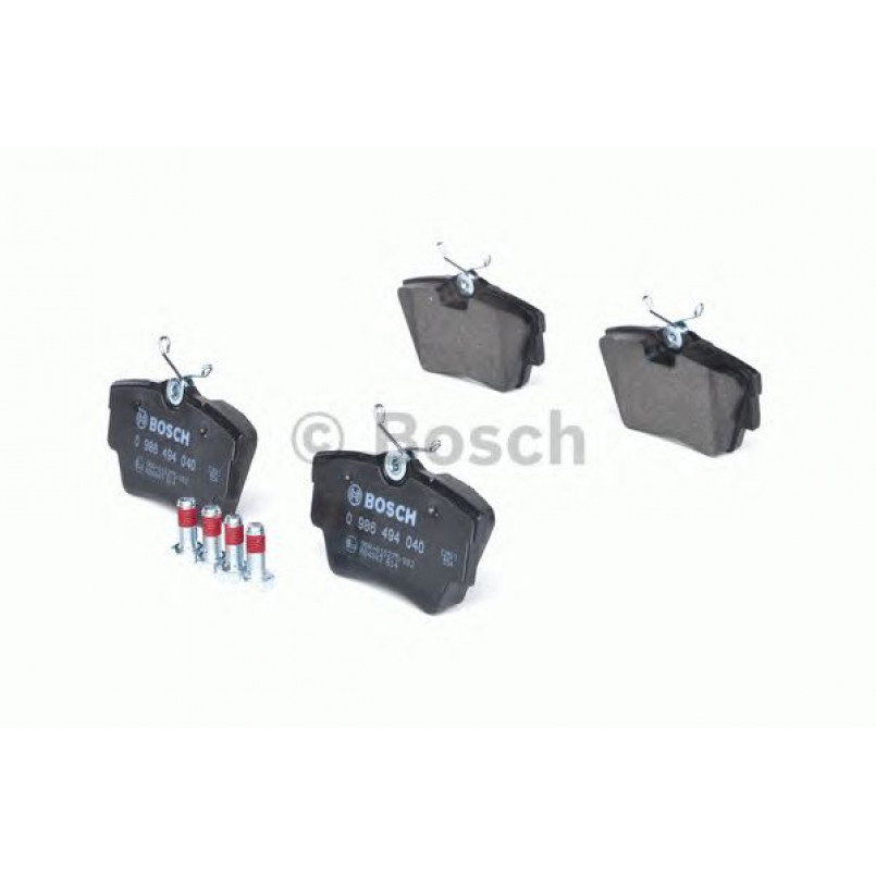 0986494040 BOSCH Гальмівні колодки до дисків BP378 — фото товара №5