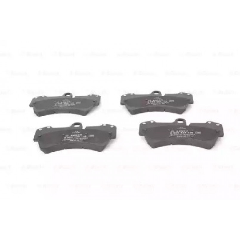 0986424739 BOSCH Гальмівні колодки до дисків BP448 — фото товара №3