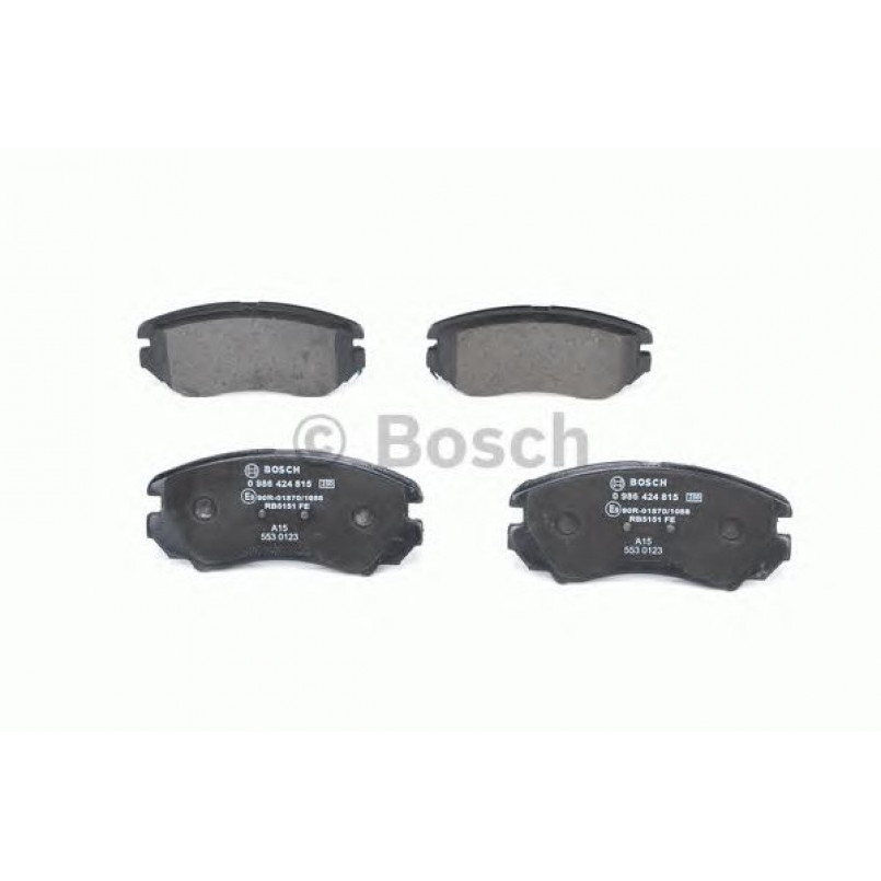 0986424815 BOSCH Гальмівні колодки до дисків BP953 — фото товара №3