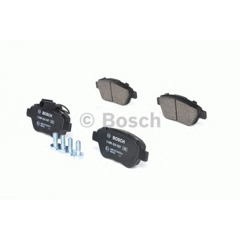 0986424597 BOSCH Гальмівні колодки до дисків BP339 — фото товара №6