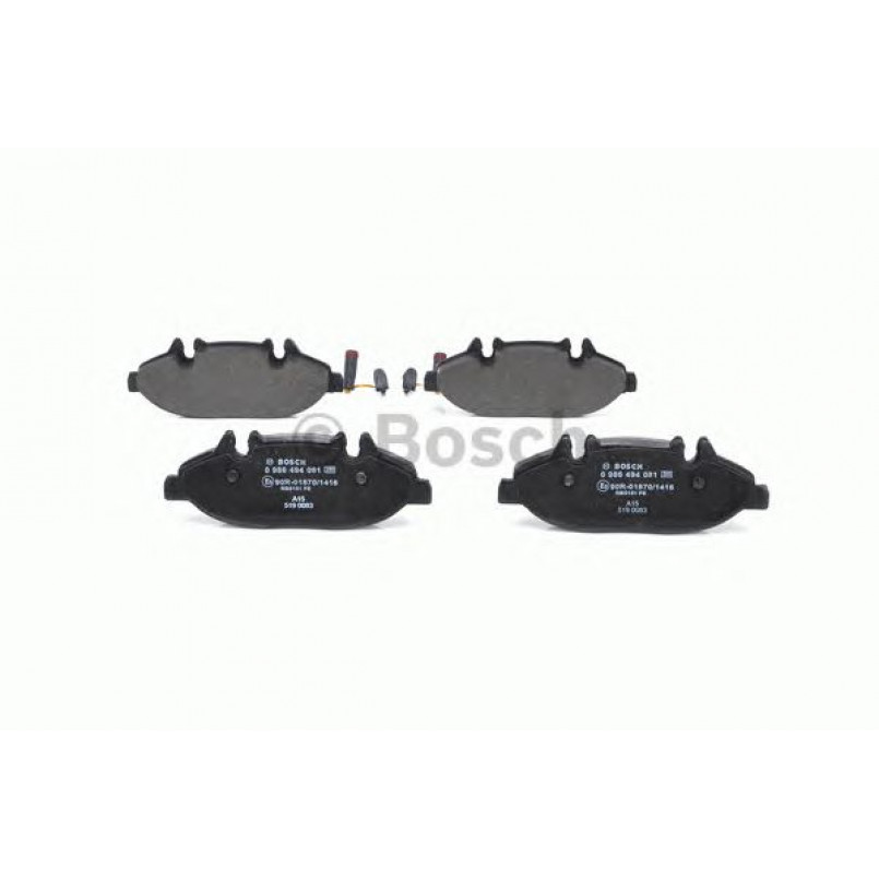 0986494081 BOSCH Гальмівні колодки до дисків BP991 — фото товара №5