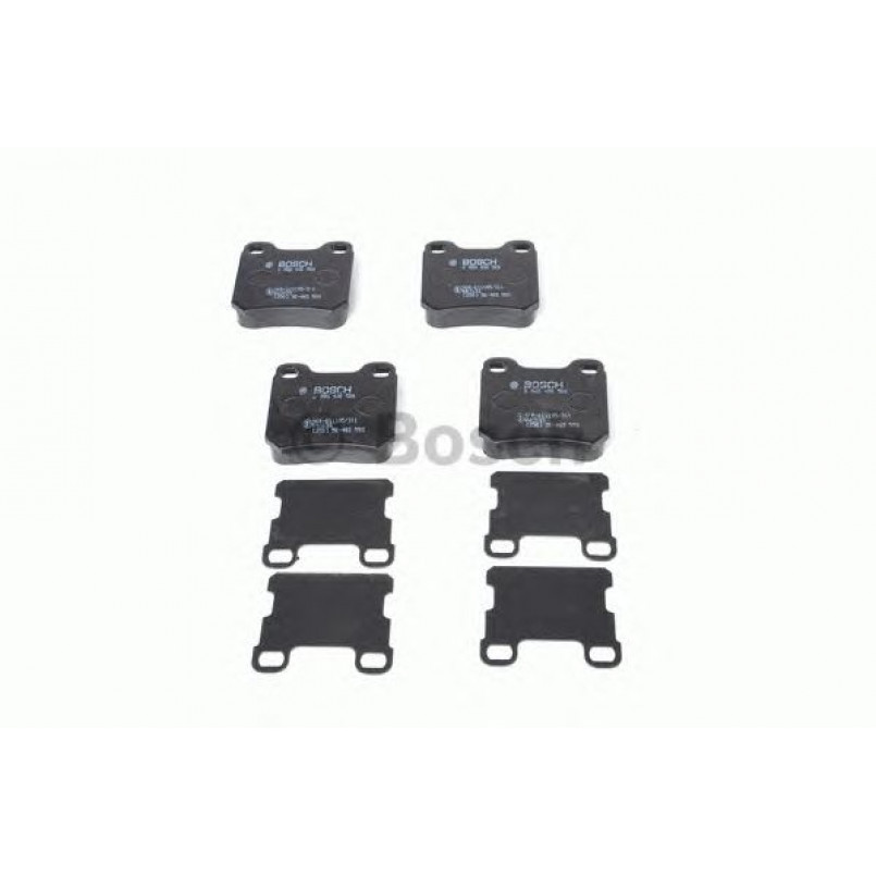 0986490500 BOSCH Гальмівні колодки до дисків BP768 — фото товара №2