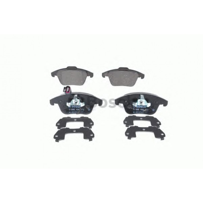 0986494372 BOSCH Гальмівні колодки до дисків BP1280 — фото товара №4