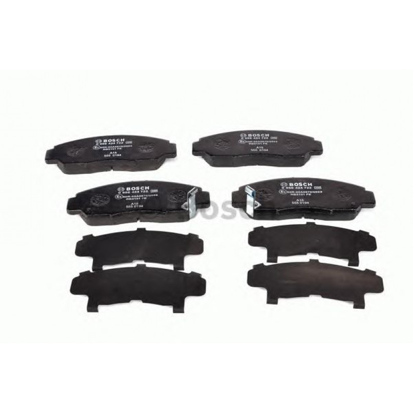 0986424722 BOSCH Гальмівні колодки до дисків BP433 — фото товара №1