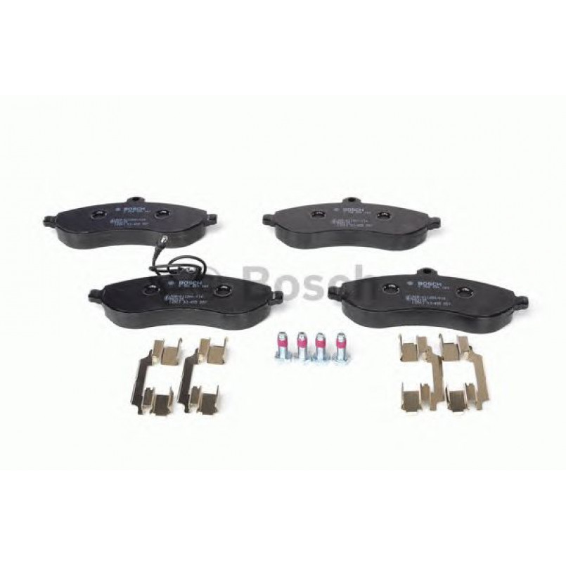0986494163 BOSCH Гальмівні колодки до дисків BP1074 — фото товара №2