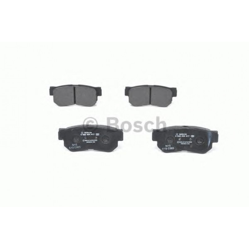 0986494417 BOSCH Гальмівні колодки до дисків — фото товара №3