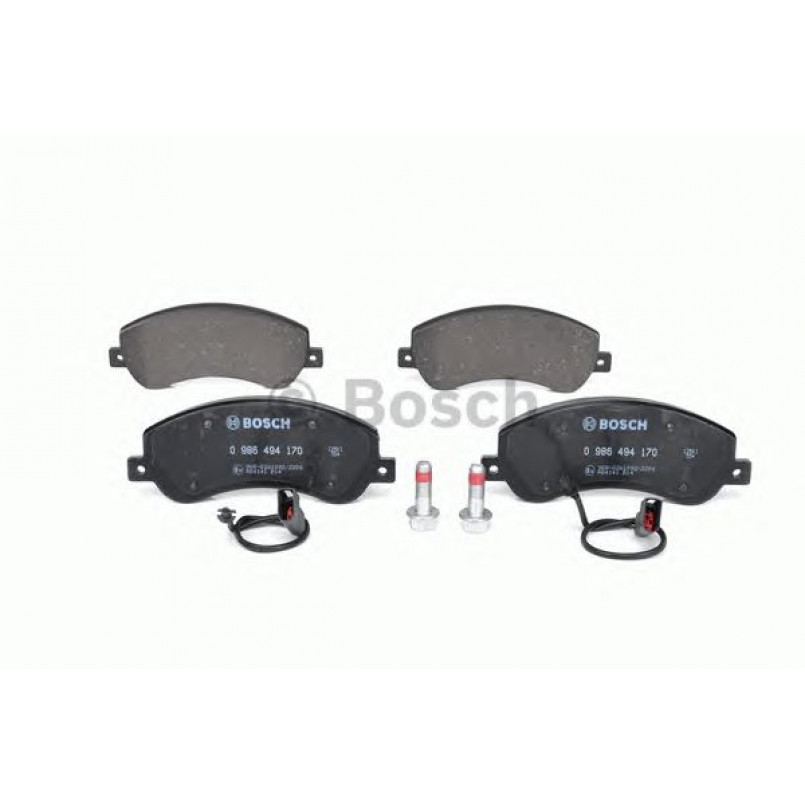 0986494170 BOSCH Гальмівні колодки до дисків — фото товара №3