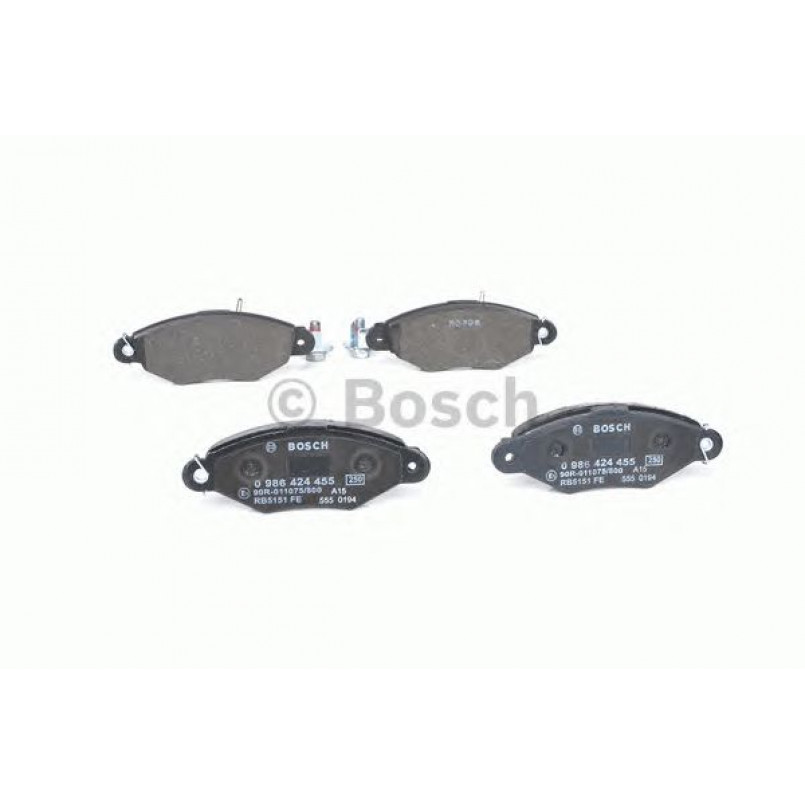 0986424455 BOSCH Гальмівні колодки до дисків BP224 — фото товара №5