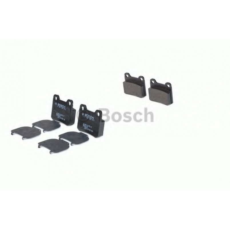 0986466871 BOSCH Гальмівні колодки до дисків BP697 — фото товара №3