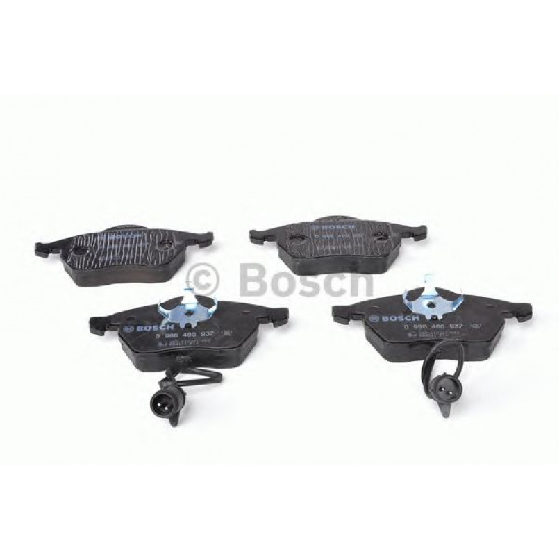 0986460937 BOSCH Гальмівні колодки до дисків BP507 — фото товара №1