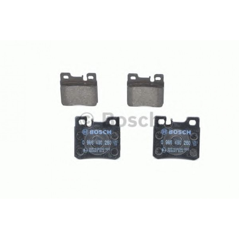 0986490260 BOSCH Гальмівні колодки до дисків BP764 — фото товара №1