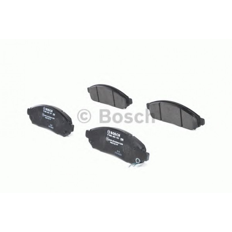 0986494151 BOSCH Гальмівні колодки до дисків BP1062 — фото товара №4