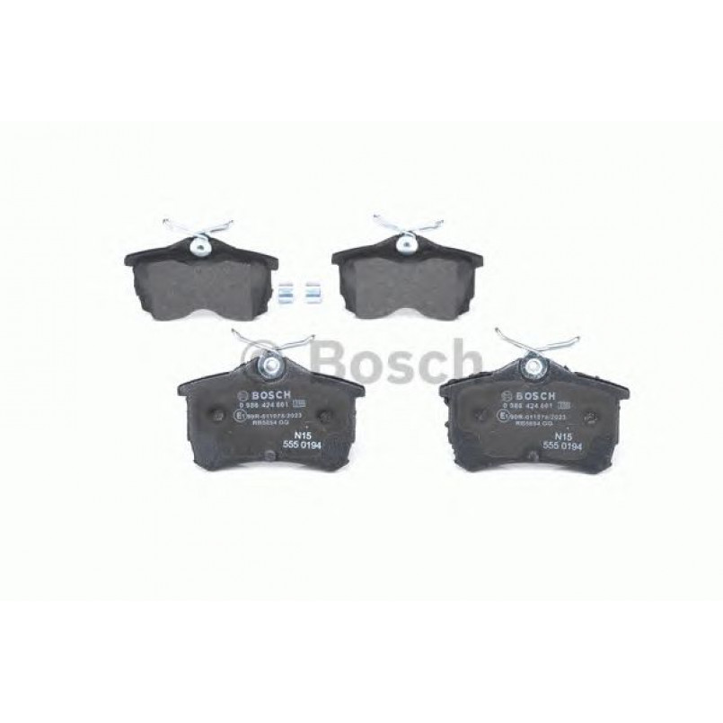 0986424661 BOSCH Гальмівні колодки до дисків BP377 — фото товара №3