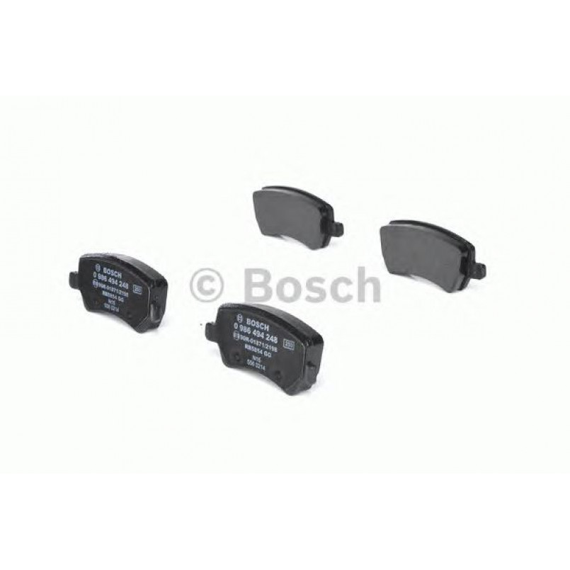 0986494248 BOSCH Гальмівні колодки до дисків — фото товара №4