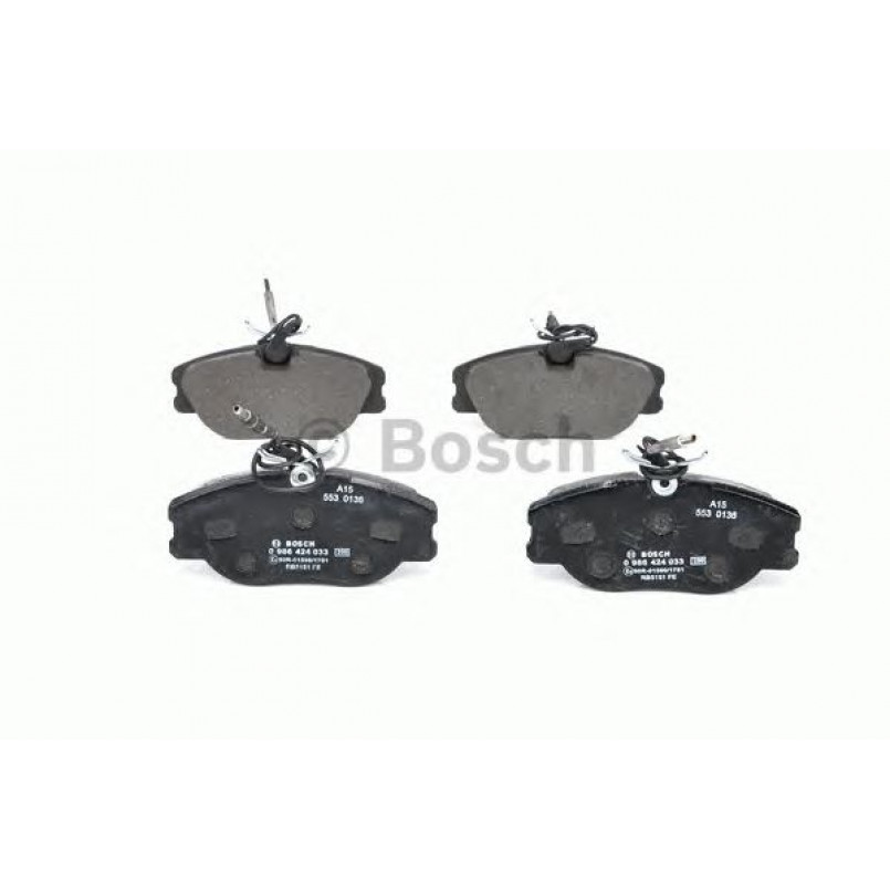 0986424033 BOSCH Гальмівні колодки до дисків BP016 — фото товара №4