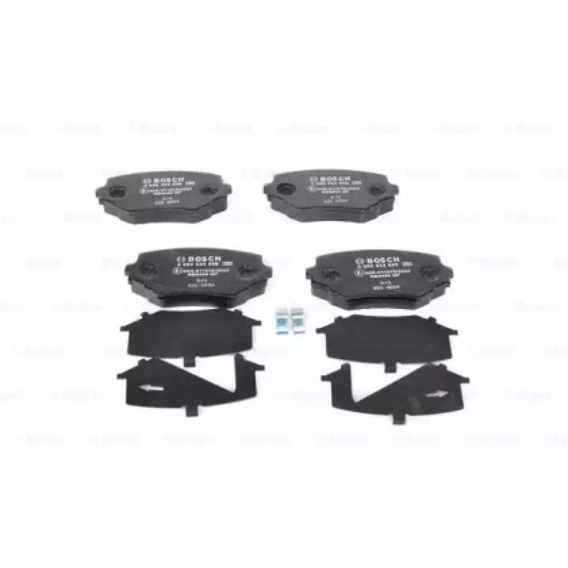 0986424669 BOSCH Гальмівні колодки до дисків BP385 — фото товара №3