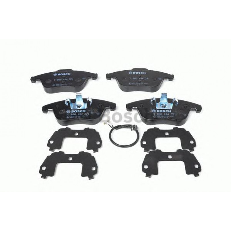 0986494371 BOSCH Гальмівні колодки до дисків BP1279 — фото товара №2
