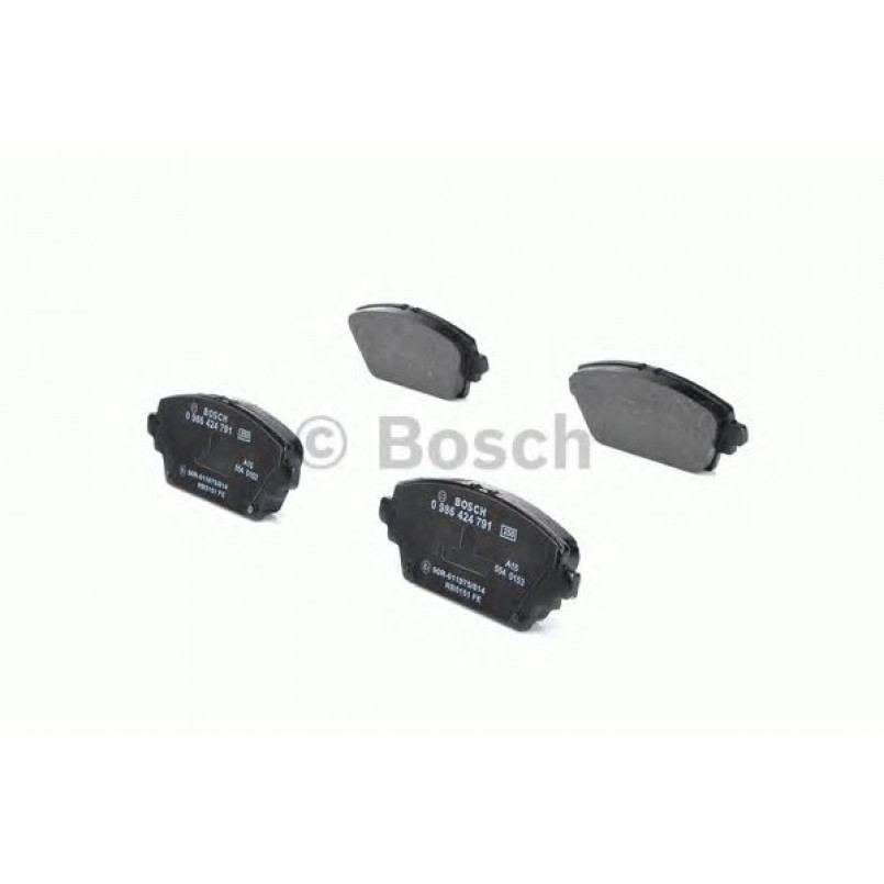 0986424791 BOSCH Гальмівні колодки до дисків — фото товара №4