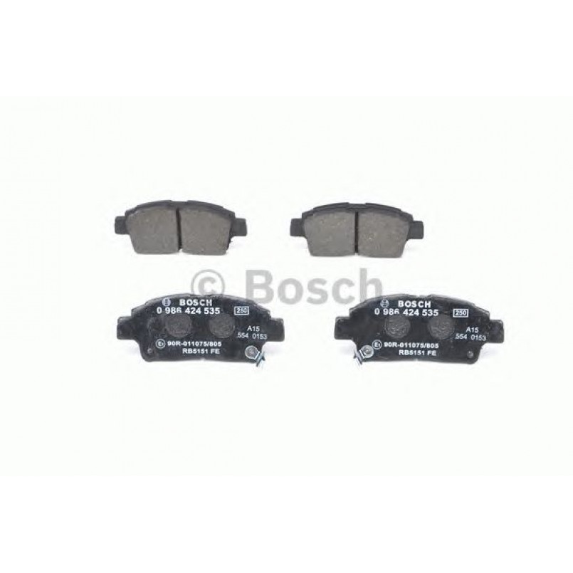 0986424535 BOSCH Гальмівні колодки до дисків BP288 — фото товара №2