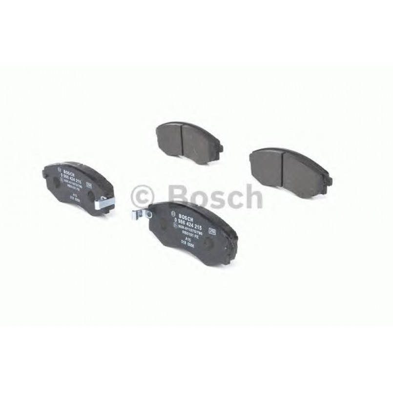 0986424215 BOSCH Гальмівні колодки до дисків BP098 — фото товара №4