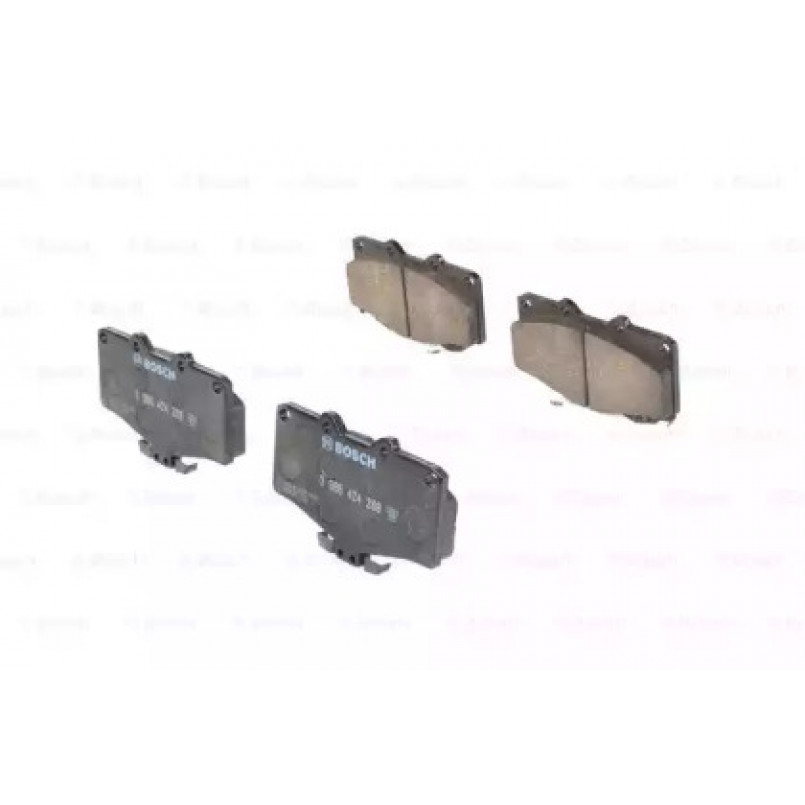0986424268 BOSCH Гальмівні колодки до дисків BP130 — фото товара №2