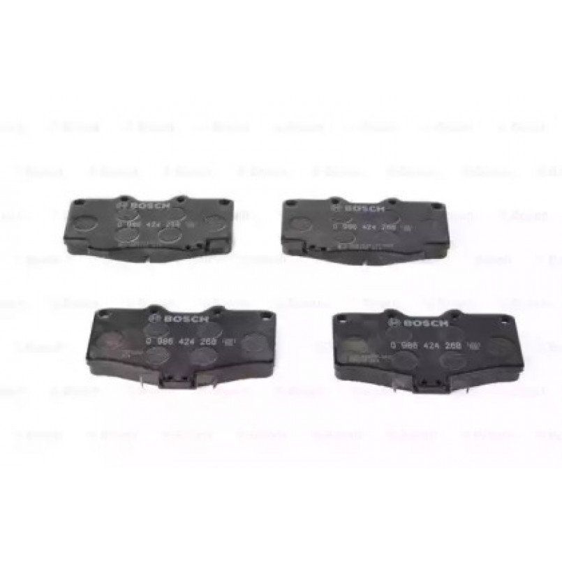 0986424268 BOSCH Гальмівні колодки до дисків BP130 — фото товара №3
