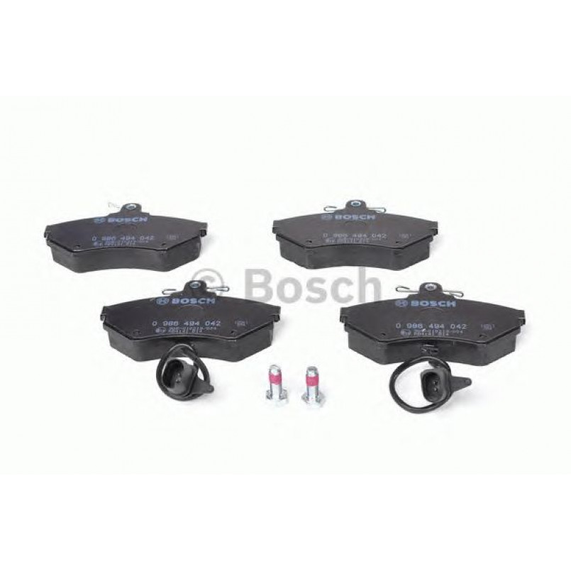0986494042 BOSCH Гальмівні колодки до дисків BP390 — фото товара №1