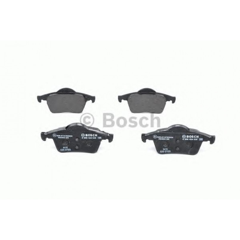 0986424539 BOSCH Гальмівні колодки до дисків BP290 — фото товара №3