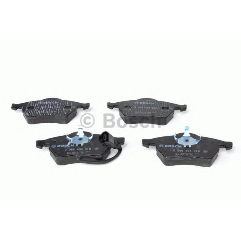 0986494018 BOSCH Гальмівні колодки до дисків BP262 — фото товара №1