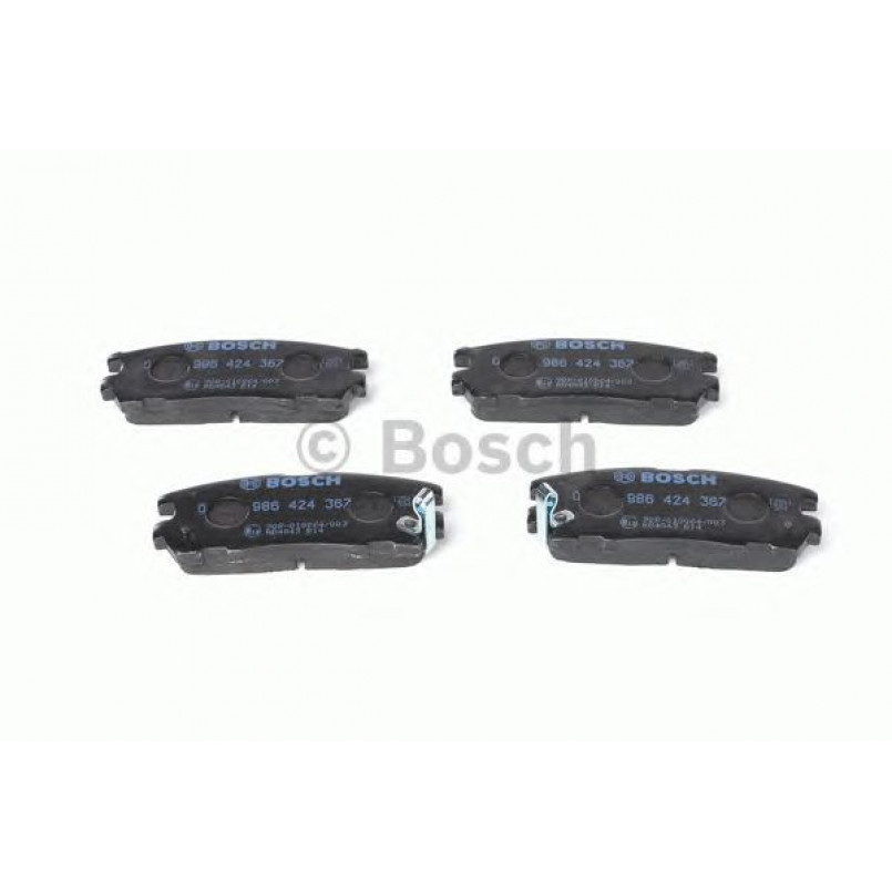 0986424367 BOSCH Гальмівні колодки до дисків BP178 — фото товара №1