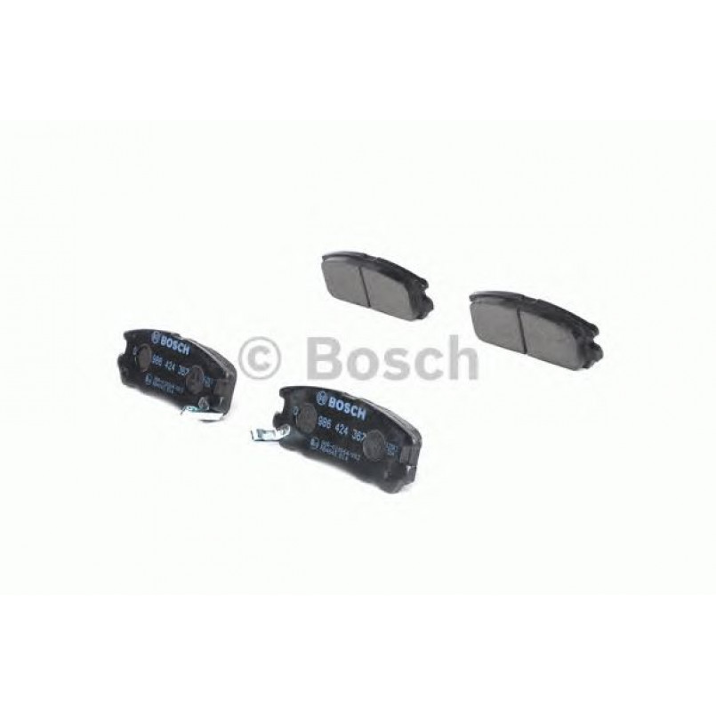 0986424367 BOSCH Гальмівні колодки до дисків BP178 — фото товара №4