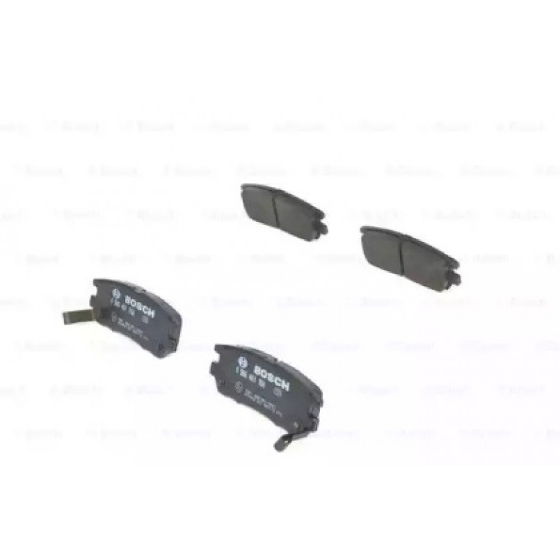 0986461768 BOSCH Гальмівні колодки до дисків BP616 — фото товара №2