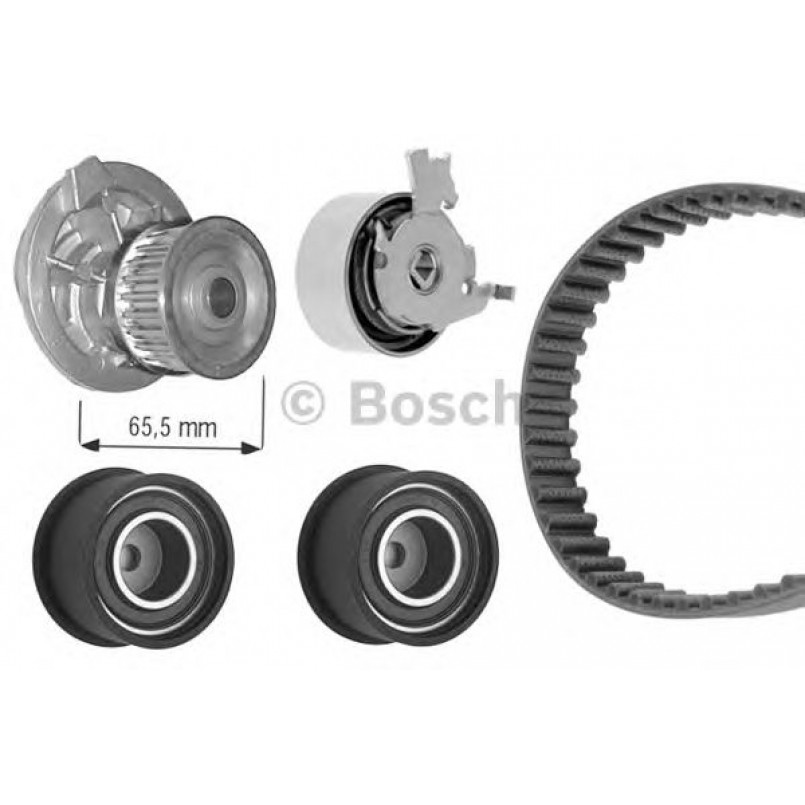 1987948885 BOSCH Комплект (ремінь+ролики) — фото товара