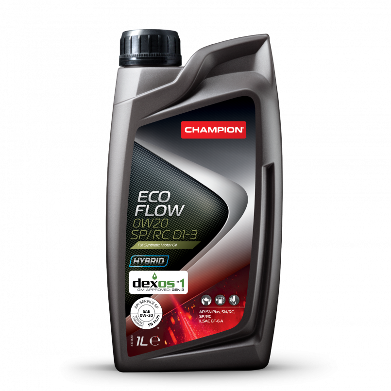 CHAMPION ECO FLOW 0W20 SP/RC D1-3 1L(х12) — фото товара CHAMPION ECO FLOW 0W20 SP/RC D1-3 1L(х12) — фото товара