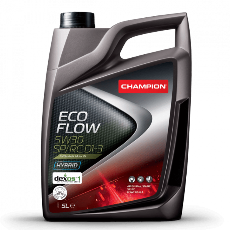 CHAMPION ECO FLOW 5W30 SP/RC D1-3 5L(х4) — фото товара CHAMPION ECO FLOW 5W30 SP/RC D1-3 5L(х4) — фото товара