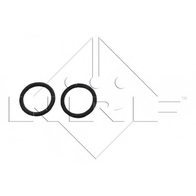 53425 NRF Радіатор охолодження — фото товара №6