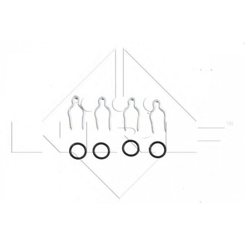 54279 NRF Радіатор опалення — фото товара №4