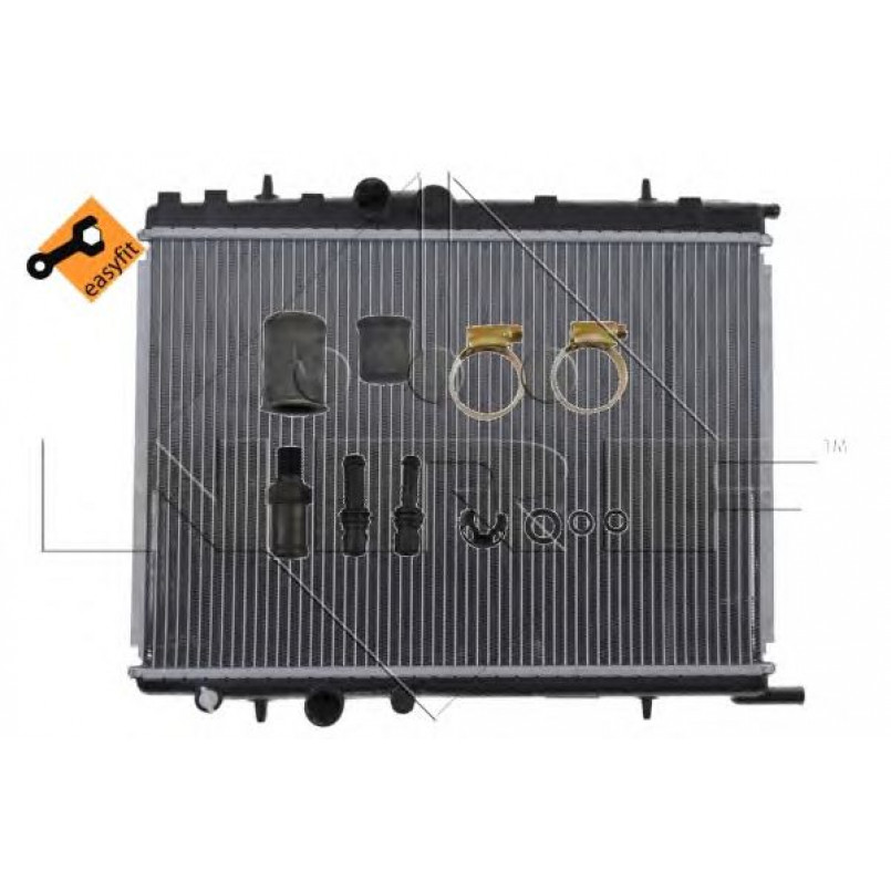 53424 NRF Радіатор охолодження — фото товара №1