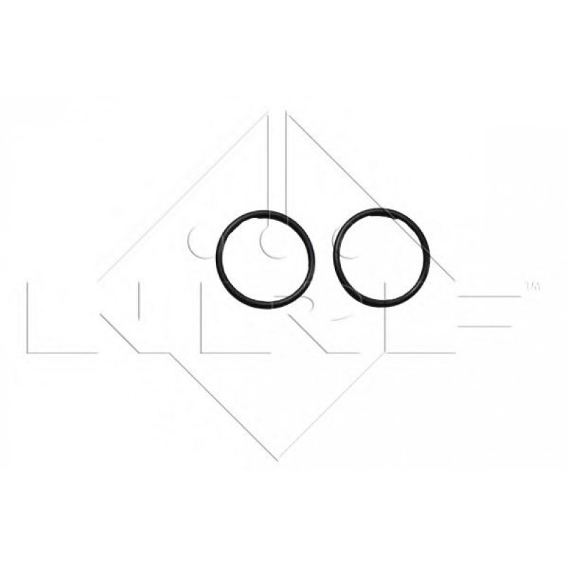 58335 NRF Радіатор охолодження — фото товара №6