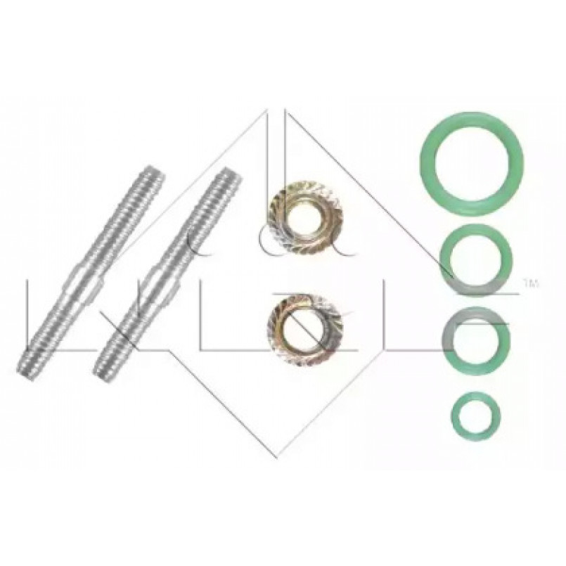 35611 NRF Радіатор кондиціонера — фото товара №6