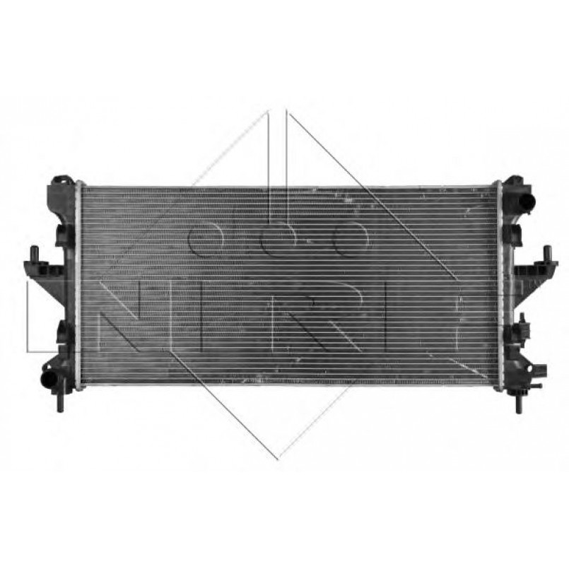 53199 NRF Радіатор охолоджування — фото товара №1