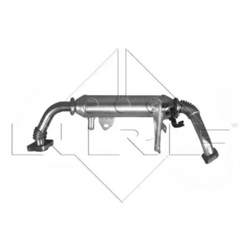 48010 NRF Радіатор відпрацьованих газів — фото товара №1