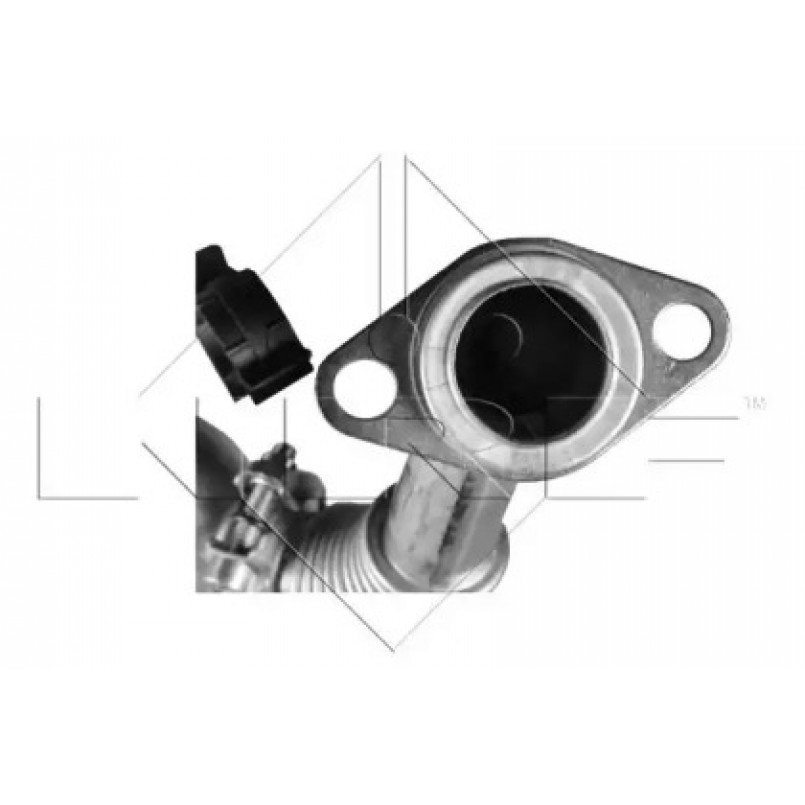 48010 NRF Радіатор відпрацьованих газів — фото товара №3