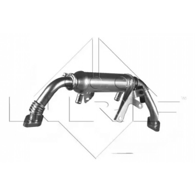 48010 NRF Радіатор відпрацьованих газів — фото товара №4