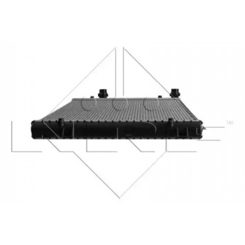 53816 NRF Радіатор охолодження — фото товара №5